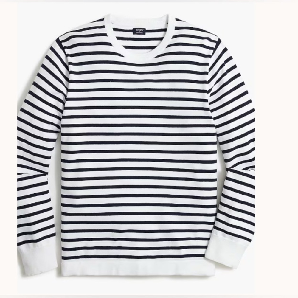 J.Crew factory L          striped long sleeve
